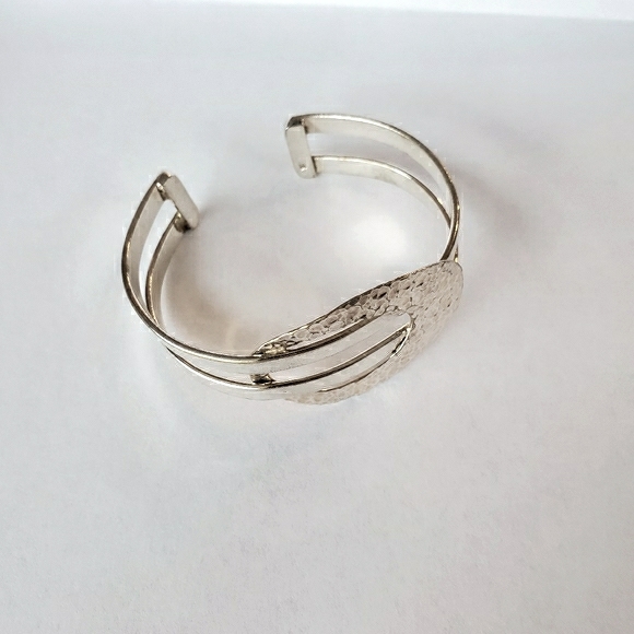 Silver 925 bracelet bangle - Picture 2 of 4